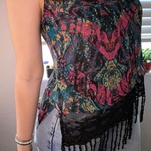 Tank top blouse
